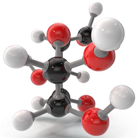 Glucose Molecular Model 3D Model $29 - .max .3ds .obj .ma - Free3D