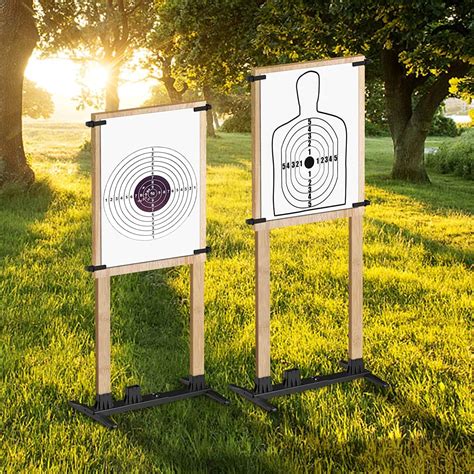 BOOSTEADY Adjustable Shooting Target Stand Base Plastic Target Stands