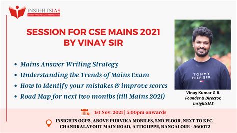 Session For Cse Mains By Vinay Sir On St November From Pm