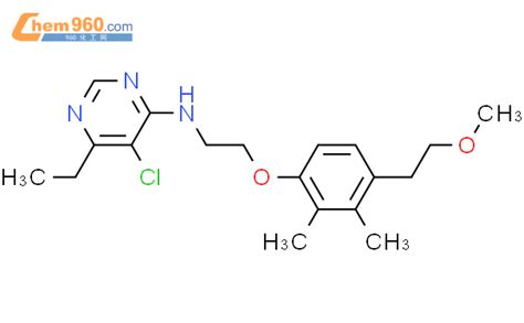 105741 08 0 4 Pyrimidinamine 5 Chloro 6 Ethyl N 2 4 2 Methoxyethyl