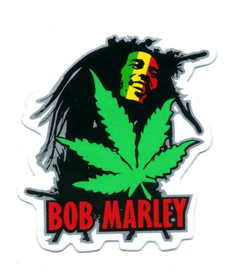 Bob Marley Sticker Reggae Decal 12 Pro Sport Stickers