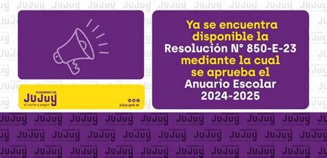 Está Disponible La Resolución Del Anuario Escolar 2024 2025 Ministerio De Educacion