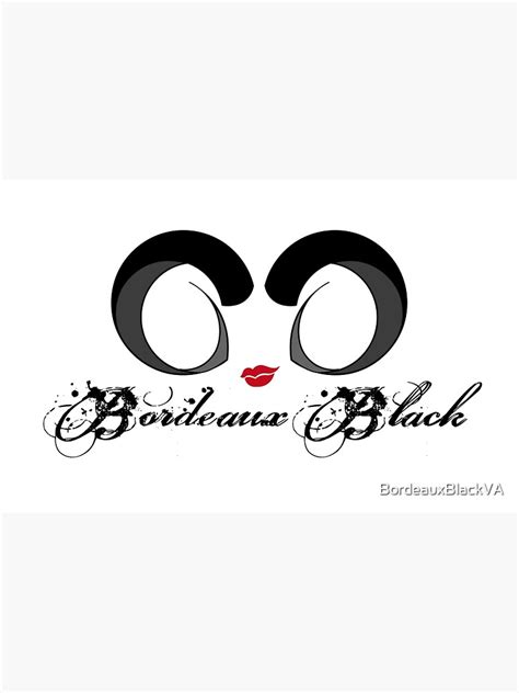 logo sig red sticker  bordeauxblackva redbubble