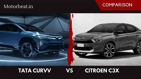 Tata Curvv Vs Citroen C3x കൂപ്പെ എസ്‌യുവികളുടെ ഭാവി