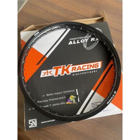 Jual Velg Almunium Tk Racing Ring Lebar Hitam Hole Hole