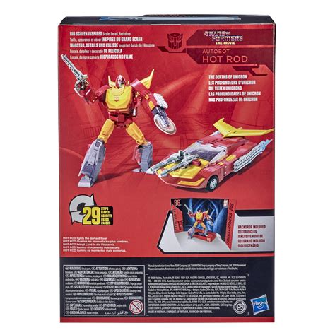 Buy Transformers Toys Studio Series 86 Voyager Class The The Movie 1986 Autobot Hot Rod Action