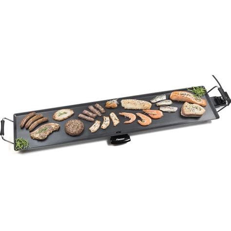 Bestron Plancha électrique Barbecue electrique XXXL avec revêtement