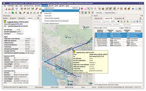 Alex Projects - Little Navmap Screenshots