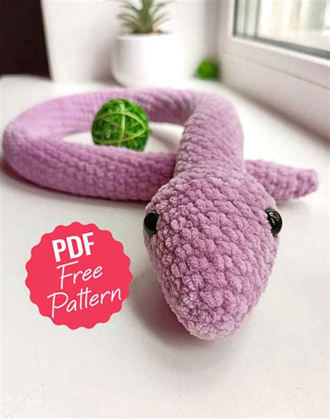 Cute Snake Pdf Amigurumi Crochet Free Pattern Amigurumi