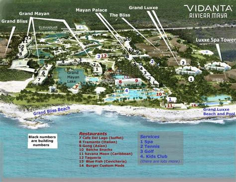 Riviera Maya Mayan Resort Map by Vidanta | Cancun trip, Riviera maya mexico, Riviera maya