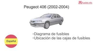 Rayo Produce Prueba De Derbeville Esquema Fusibles Peugeot 406