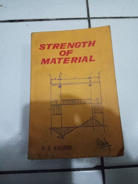 Jual Strength Of Material Karangan R S Khurmi Di Lapak CHANNEL BOOK