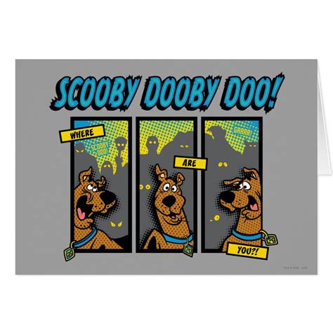 Scooby Doo Where Are You Comic Panels Zazzle