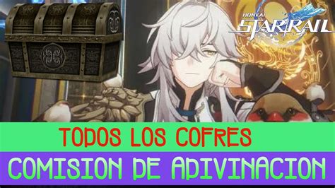 Todos Los Cofres En Comision De Adivinacion Luofu De Xianzhou