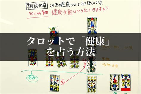 タロットで健康を占う方法。読み方のコツと注意したいこと うらないば