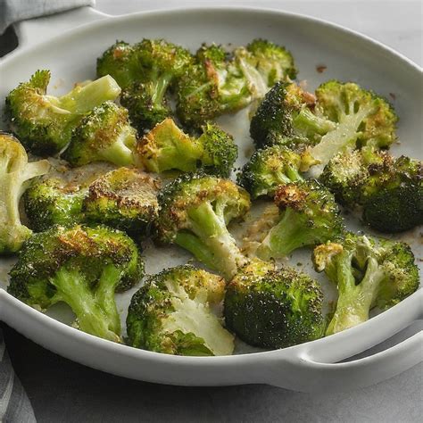 Crispy Garlic Parmesan Roasted Broccoli Recipe Julie Ann Art