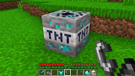 Pro`s Diamond Tnt Explosion Challenge Minecraft Noob Vs Pro 100