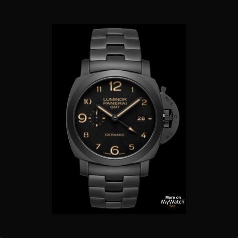 Panerai Tuttonero Luminor Days Gmt Automatic Ceramica Luminor