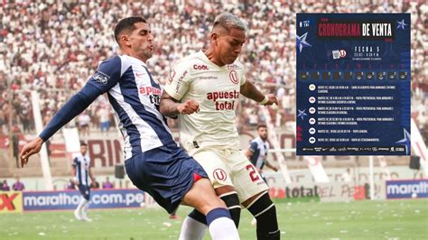 Entradas Alianza Lima Vs Universitario Cronograma De Venta Para El Clásico Por La Liga 1 2023