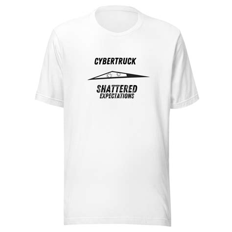 Cybertruck Shattered Expectations Eco-friendly Tesla Funny - Etsy