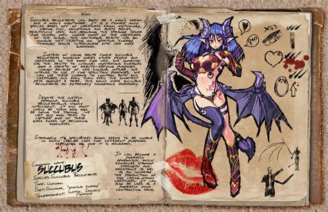 Ark Fan Dossier Succubus By Themasterofantics On Deviantart