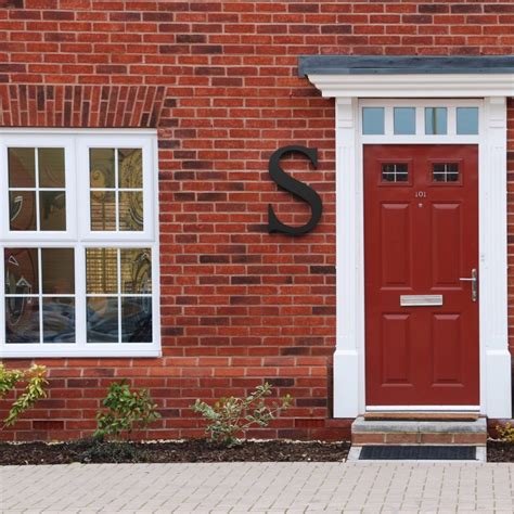 Serif Outdoor Wooden Letters - Shape Stack