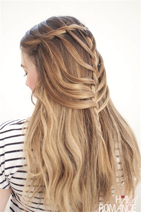 Waterfall Mermaid Braid Tutorial For Long Hair Hair Romance