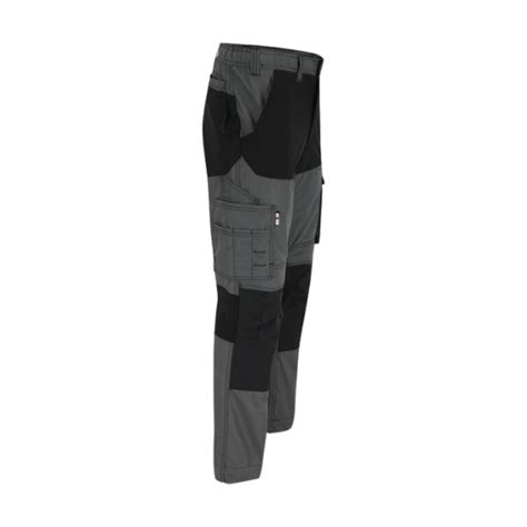 Pantalon De Travail Herock Hector Charbon Noir Materiauxnet