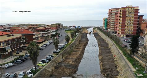 Ladispoli Lavori Di Manutenzione E Bonifica Argini Del Sanguinara Giunti