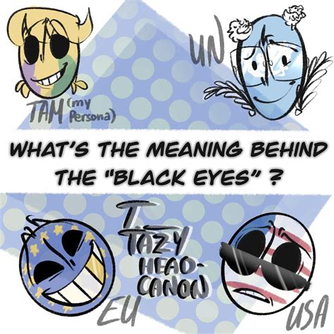 What Are These Black Eyes Ttazy Hd •countryhumans Amino• Eng