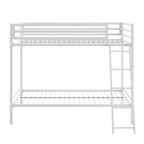 Durable Metal Twin Over Twin Bunk Beds – RealRooms