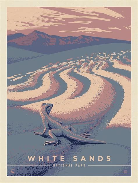 White Sands National Park Drifting Dunes P Ster De Paisaje P Ster