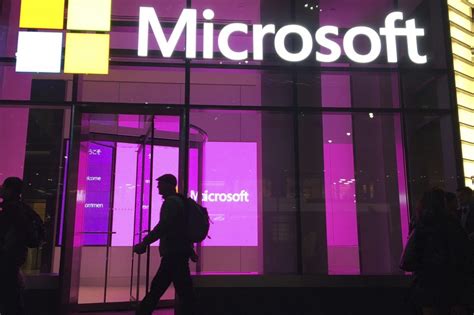 Le Profit De Microsoft Surpasse Les Attentes Des Analystes La Presse