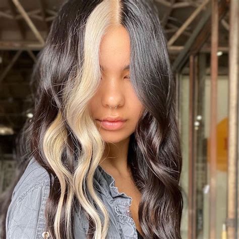 12 Formulas For Black Hair With Blonde Highlights Wella Professionals