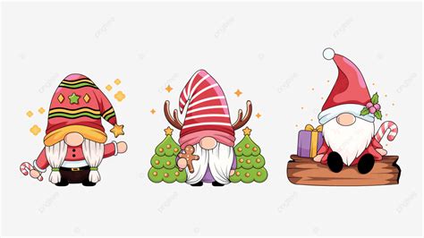 Gnomo De Natal Pequeno Vetor De Papai Noel Png Gnome Chistmas Papai