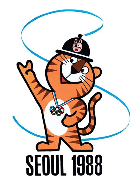 1988 Seoul Olympic mascot Hodori Painting by The Jack | Saatchi Art