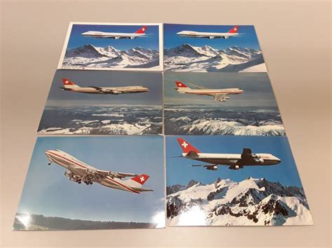 Swissair Boeing B Jumbo X Postkarten Sammlung Kaufen Auf