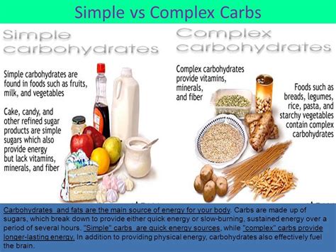 Examples Of Complex Carbohydrates