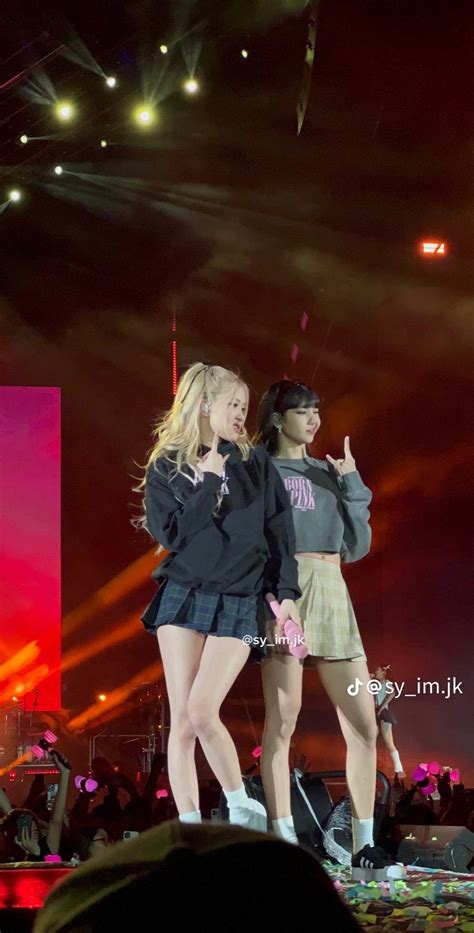 Chaelisa At Born Pink Concert In Los Ngeles Day Encore Stage Ros