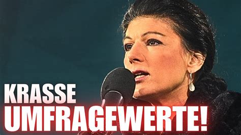 Sahra Wagenknechts Partei BSW räumt richtig ab und zerlegt andere