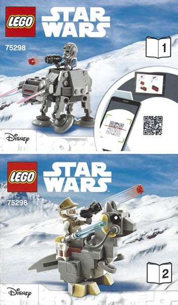 Lego Set At At Tauntaun Microfighters Star Off