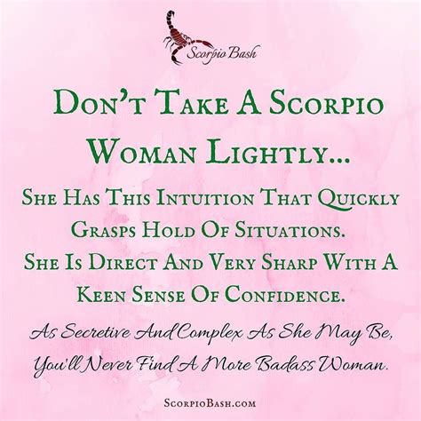 Top 102 Pictures What Is The Personality Of A Scorpio Female Updated