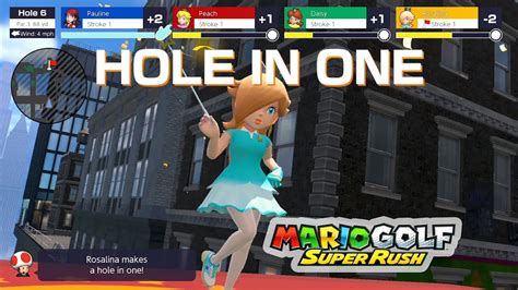 Mario Golf Super Rush Pauline Vs Peach Vs Daisy Vs Rosalina In New