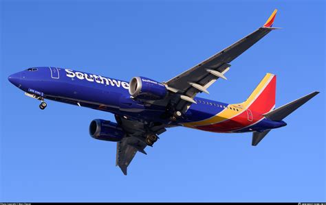 N B Southwest Airlines Boeing Max Photo By Marc Charon Id