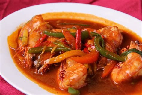 Resep Udang Saus Padang Kabarkuliner