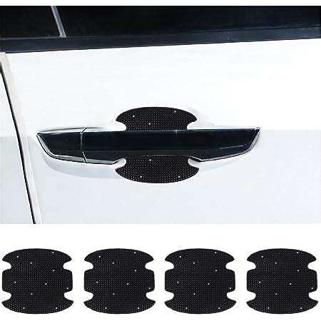 Amazon Besulen Pcs Crystal Car Door Handle Protector Rhinestone