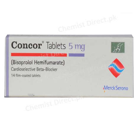 Concor 5mg Tablet Chemistdirectpk