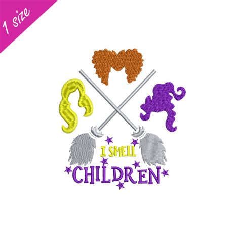 Hocus Pocus I Smell Children – RG Embroidery Designs