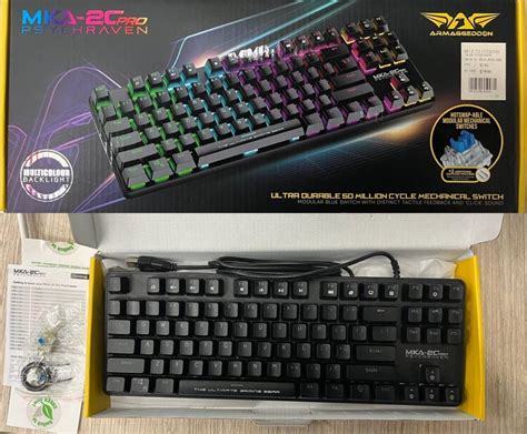 Mechanical Keyboard Rgb Armaggeddon Mka C Pro Psychraven With