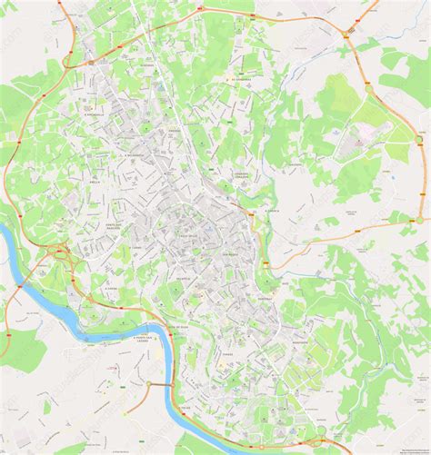 Lugo Modern Atlas Vector Map Boundless Maps